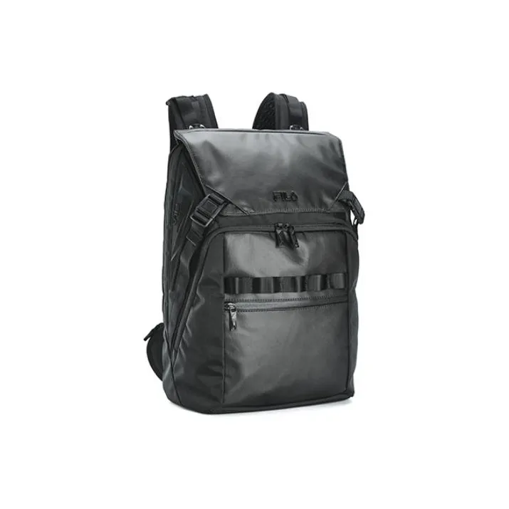 FILA Fabric Backpack Extra Small Men's Pitch Black-2