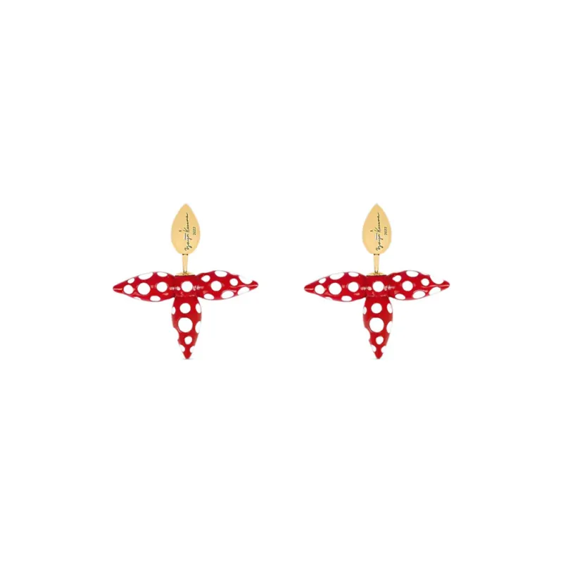 LOUIS VUITTON X Yayoi Kusama Louisette Infinity Dots Earrings-0