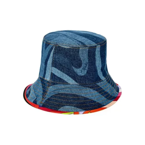 PUCCI Denim Cotton Bucket Hat