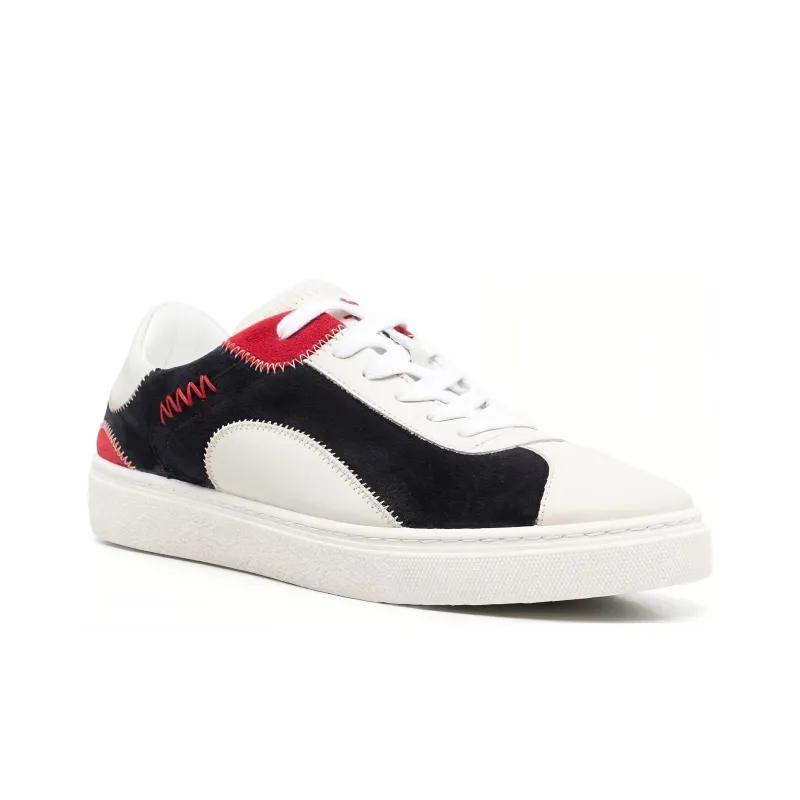 ETRO Low-Top Skateboard Shoes Men's Black White-1