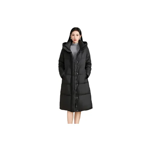 SMEN Down Jackets Women's Black