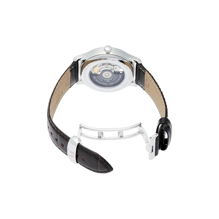 Tissot T Classic Tradition Powermatic 80 Open Heart Automatic Silver-3