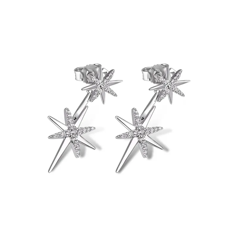 VAN GOGH Earrings Women's Silver-1