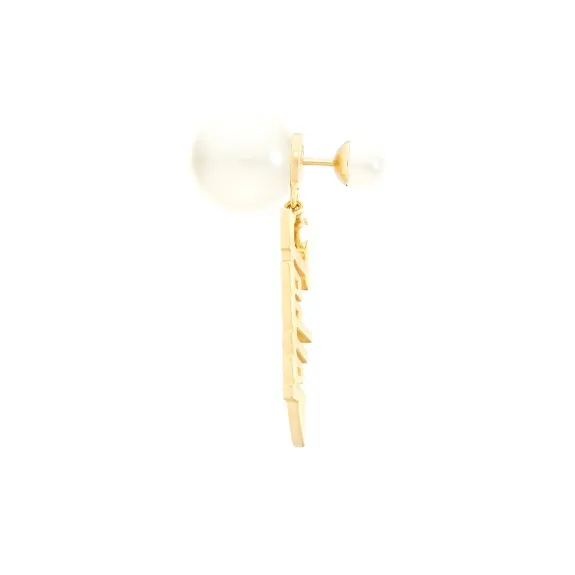 DIOR Earrings Women's Gold-2