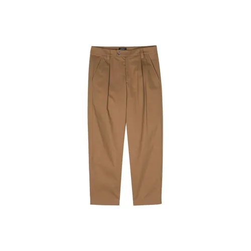 A.P.C Casual Pants Men Camel Brown