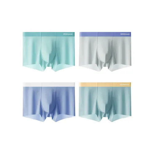 H YXIANG Underpants Men's 4 Pack