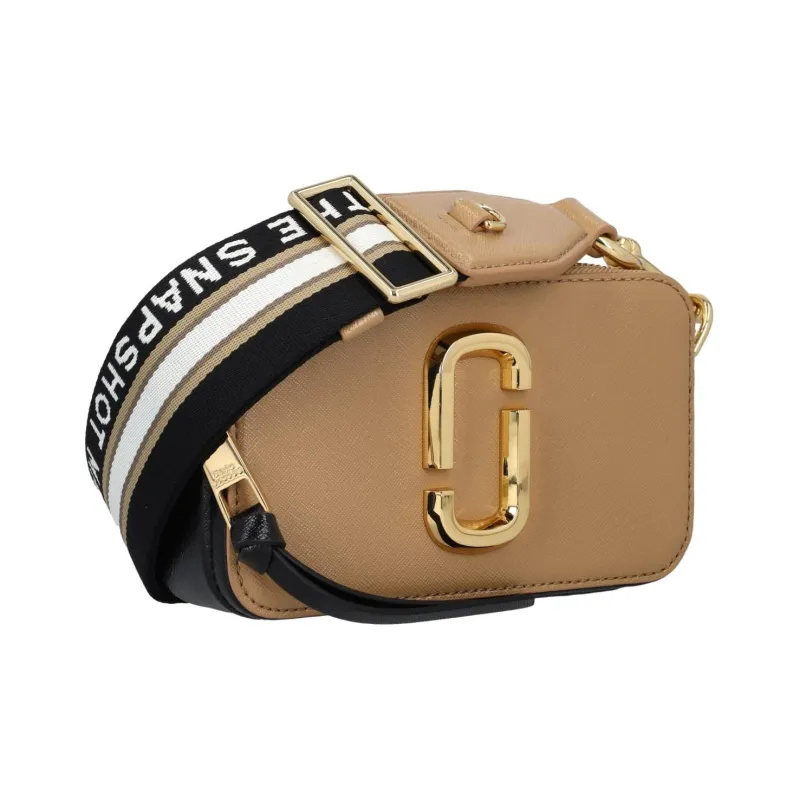 MARC JACOBS The Snapshot Logo Plaque Crossbody Bag-1