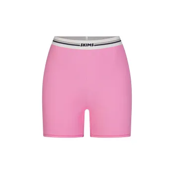 SKIMS FITS EVERYBODY Series LOGO BIKE SHORT Leggings Women's SUGAR PINK/Sugar Pink