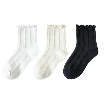 Lanza Mid-Calf Socks Women's 3 Pack Mixed Color