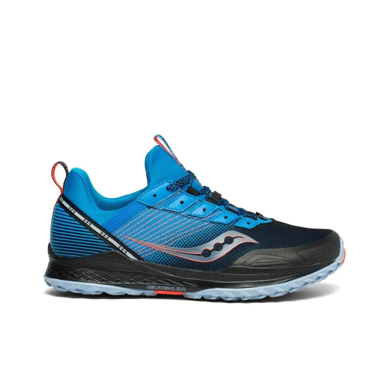 Saucony Cushioning Anti-Slip And Wear-Resistant Low-Top Running Shoes Men's Blue Black-1