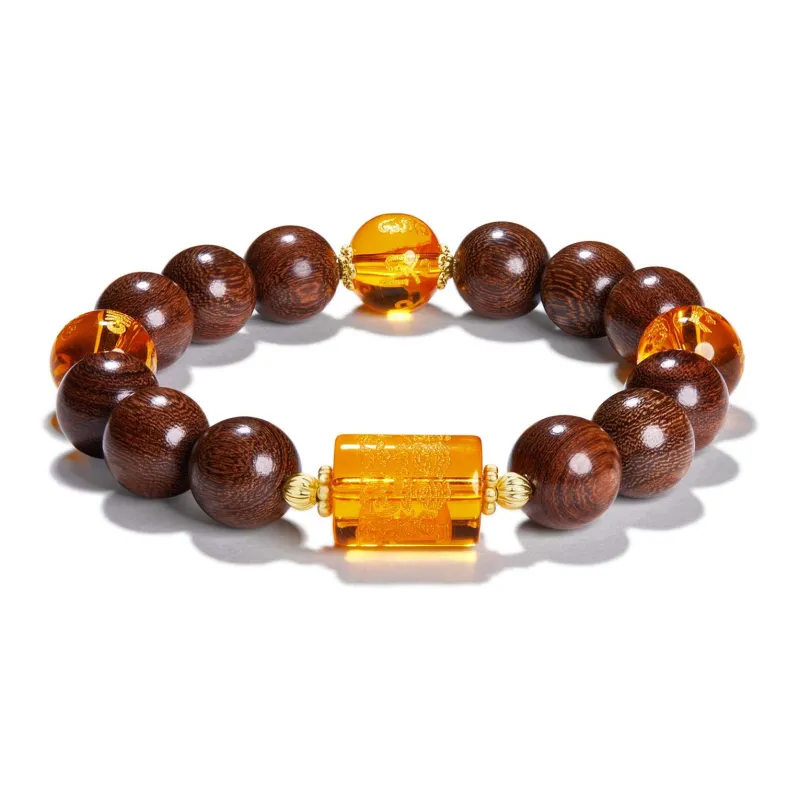 Far Mountain Joe Colored Glaze Jade Bracelets Unisex-2