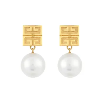 Givenchy 4G Pendant Stud Earrings