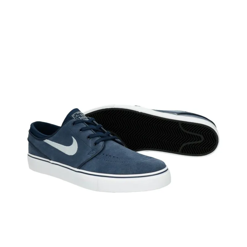 Nike Sb Zoom Stefan Janoski Obsidian Wolf Grey Black White-3
