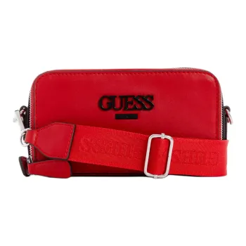 GUESS Artificial Leather Crossbody Bag Women's Red