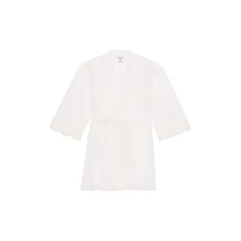 Victoria's Secret Pajama Robe Women's Coconut White