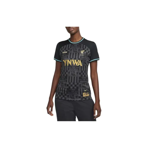 Liverpool Fc X Nike Liverpool T-Shirts Women's Black