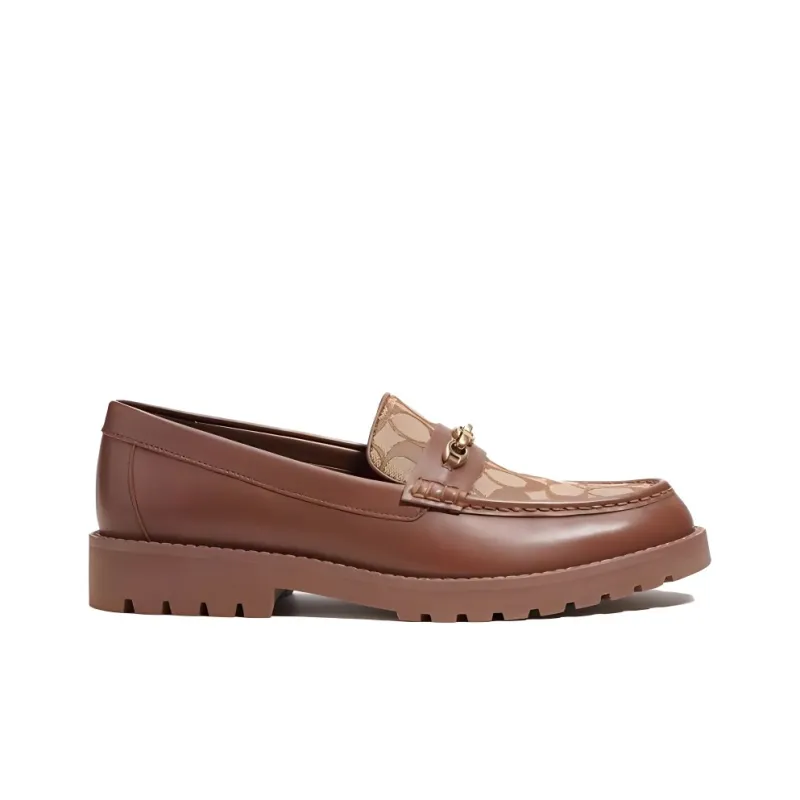 COACH Brooks Loafers Men's Brown-3