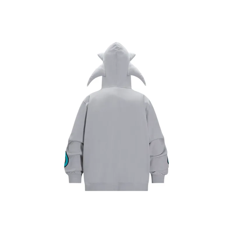 KAKAZZY Sweatshirts Unisex Gray-1
