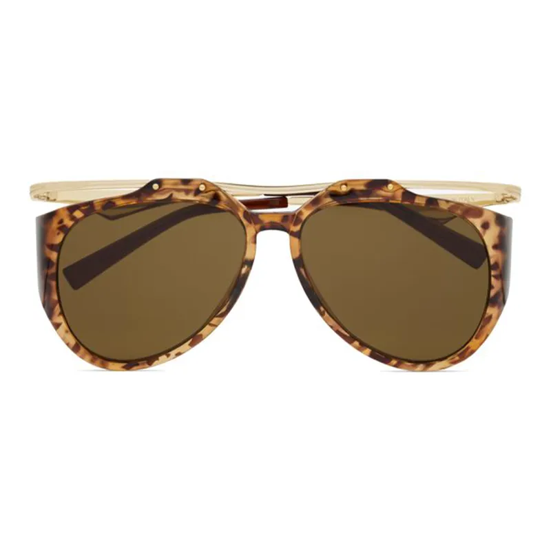 SAINT LAURENT Amelia Aviator Sunglasses-1