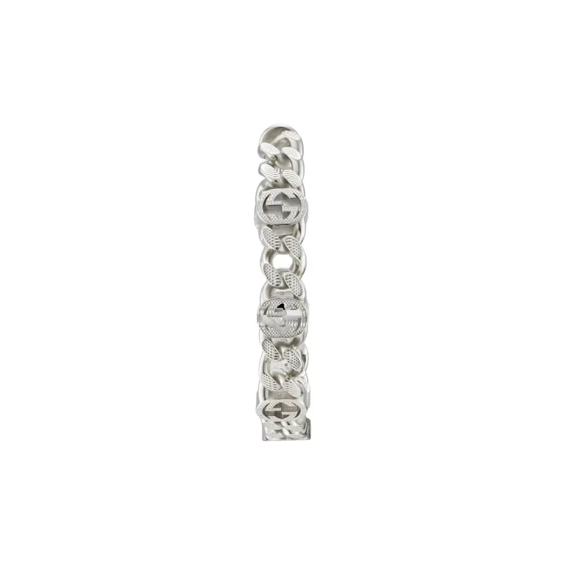 GUCCI Palladium-Plated Metal Earrings Women's Silver-1