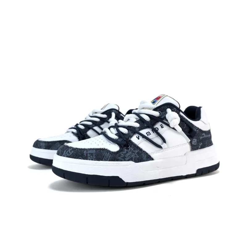 Yamid Slip Resistant, Abrasion Resistant, Breathable Low Top Skateboard Shoes Unisex Mismatched Couple Shoes-20