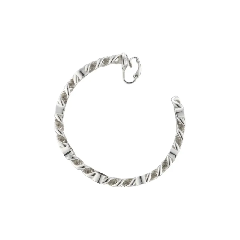 GUCCI Palladium-Plated Metal Earrings Women's Silver-2