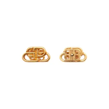 Balenciaga Earrings Women's Gold