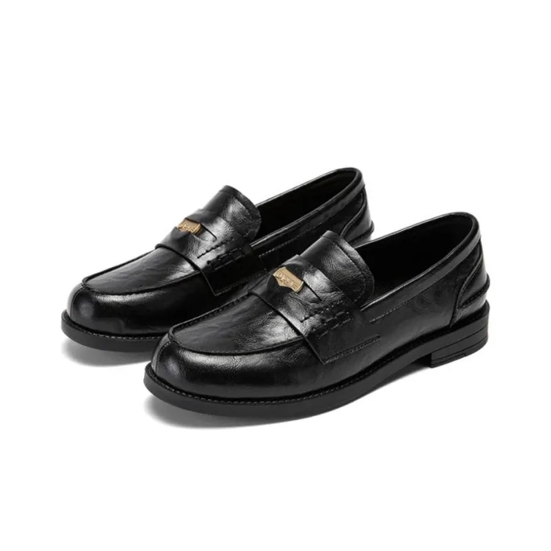 DAPHNE Loafers Women's Black/Brown-8