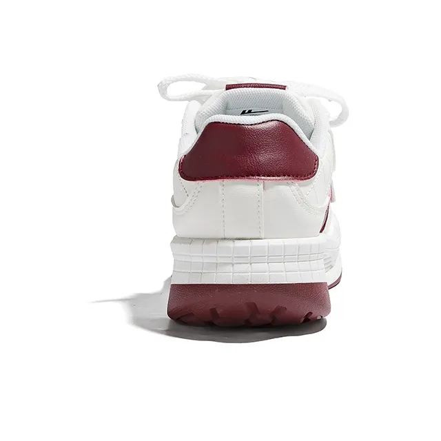 Warrior Low Top Running Shoes Women's White Red-3