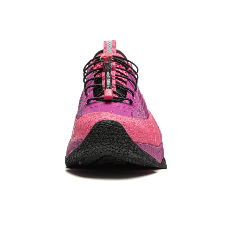 LiNing CF Tracing, Xingye Pro Wear resistant And Waterproof Low Top Casual Shoes Men's Pink Purple-4