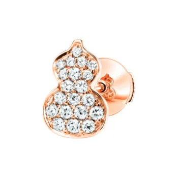 Qeelin Petite Wulu Earrings Women's Rose Gold