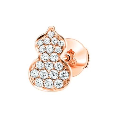 Qeelin Petite Wulu Earrings Women's Rose Gold-0