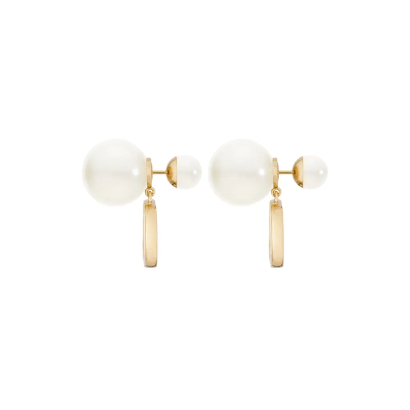 DIOR Earrings Women's Black-2