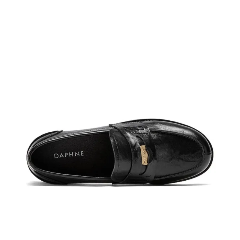 DAPHNE Loafers Women's Black/Brown-9