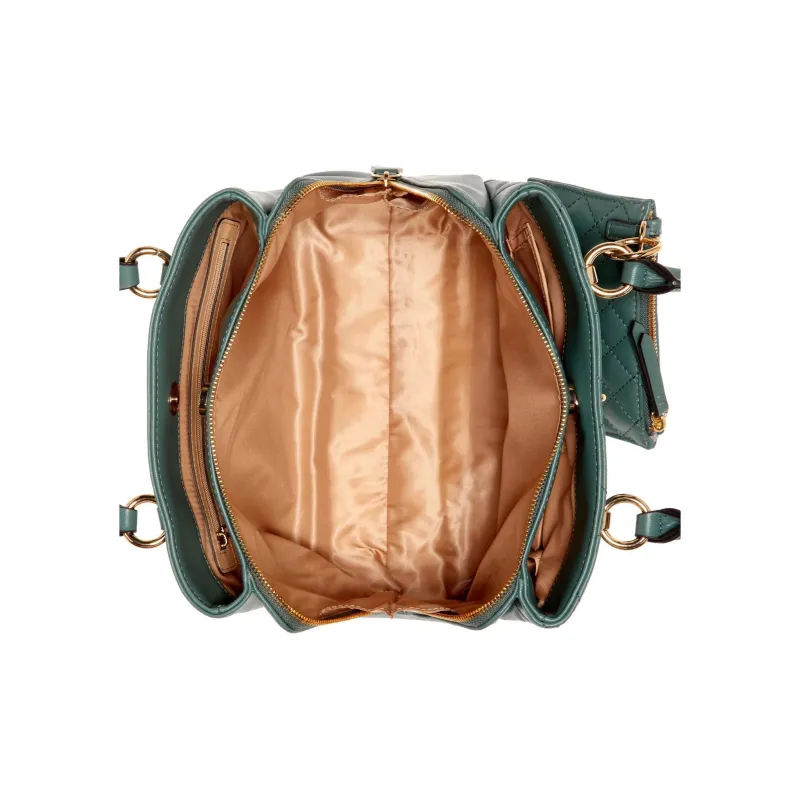 GUESS Artificial Leather Shoulder Bag Crossbody Bag Handbag Women's Green-2