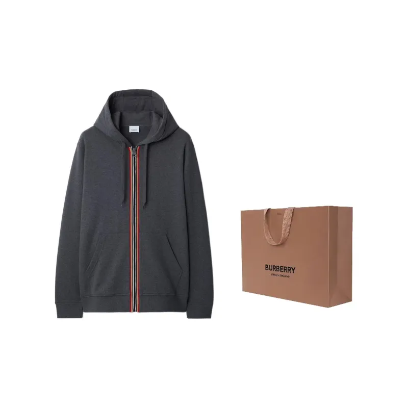 Burberry Hove Stripe Zip Hoodie-2