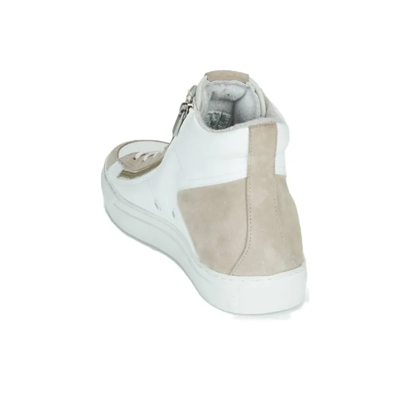 HUGO BOSS High Top Skateboard Shoes Men's White-3