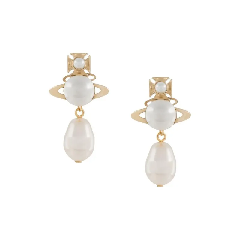 Vivienne Westwood Inass Pearl Earrings-0