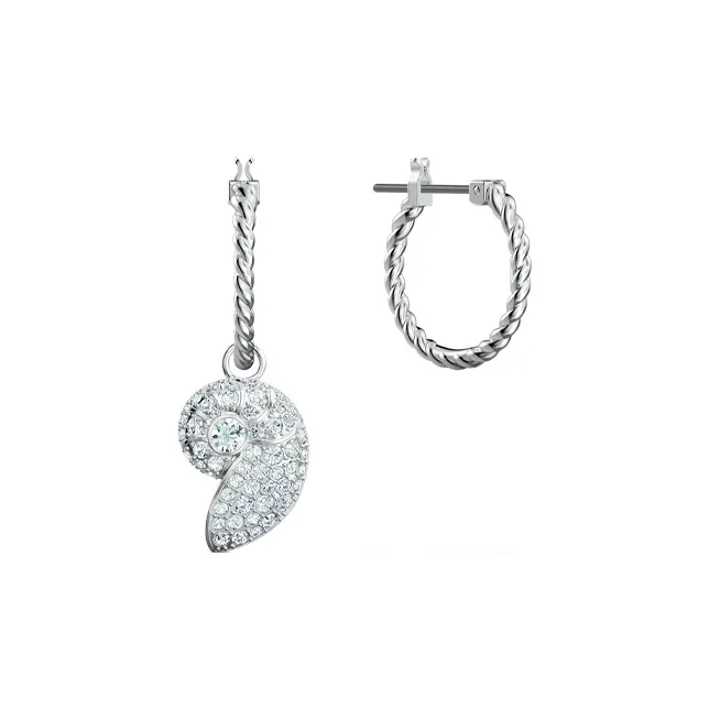 Swarovski Earrings Women's Aqua Green-3