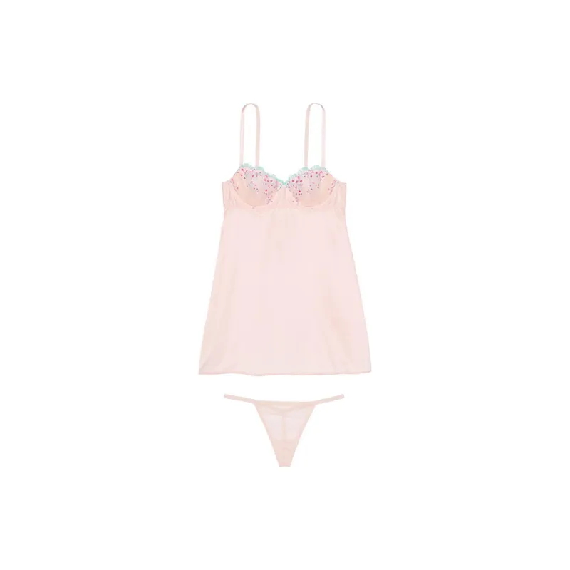 VICTORIA'S SECRET Pajama Set Women's Light Pink-0