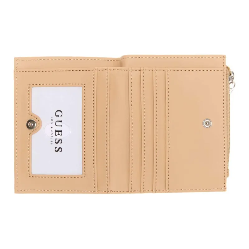 GUESS Artificial Leather Wallet Women's Metallic Silver-2