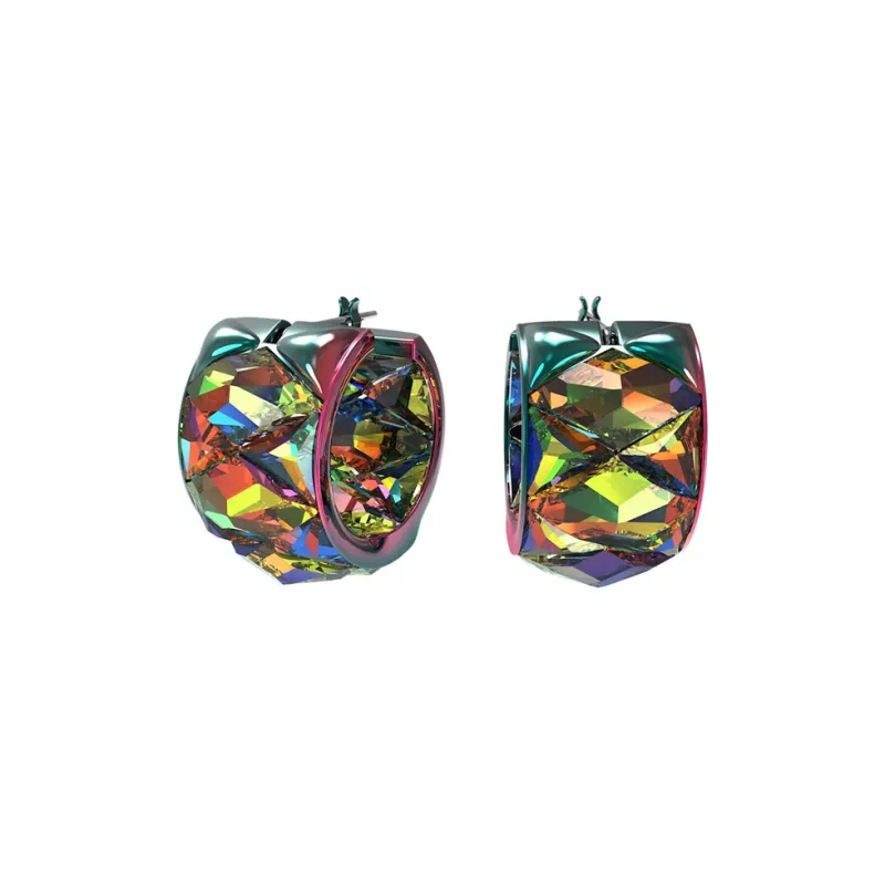Swarovski Stainless Steel Earrings Women's-1