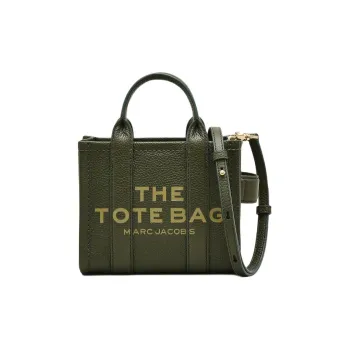 MARC JACOBS Full Grain Leather Tote Bag Shopping Bag Shoulder Bag Crossbody Bag Handbag Extra Mini Women's Forest Green