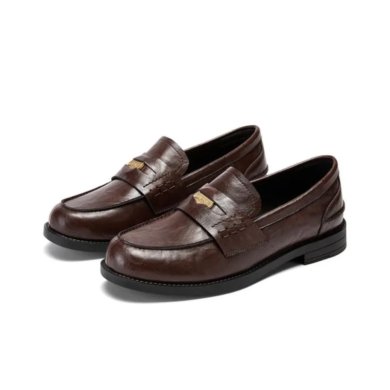 DAPHNE Loafers Women's Black/Brown-3