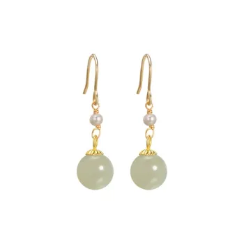 CHIMERA Hetian Jade Hetian Jade Earrings Women's