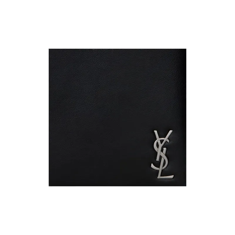 SAINT LAURENT Tiny Monogram East/West Wallet-5