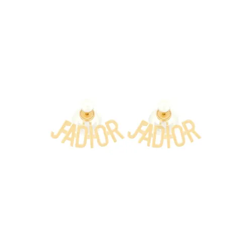 DIOR Earrings Women's Gold