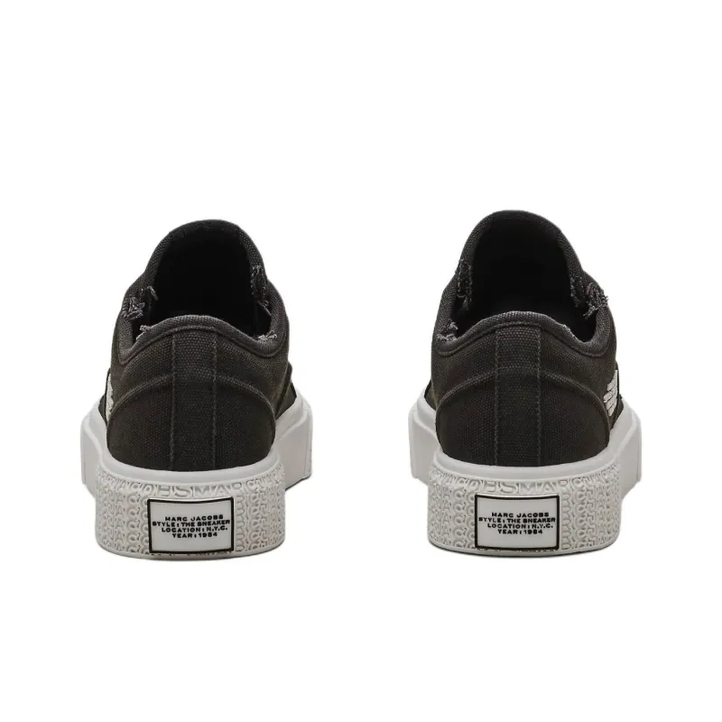 MARC JACOBS Distressed Canvas Sneakers-4
