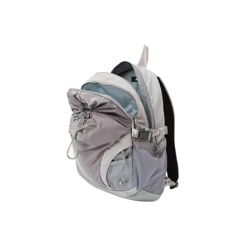 NERDY Polyester Nylon Blend Backpack Unisex Gray-1