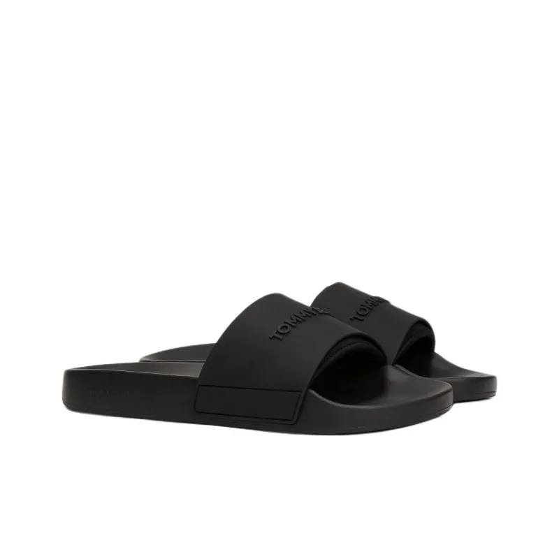 Tommy Hilfiger Slide Slippers Men's Black-1